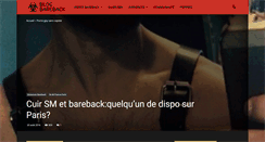Desktop Screenshot of blog-bareback.com